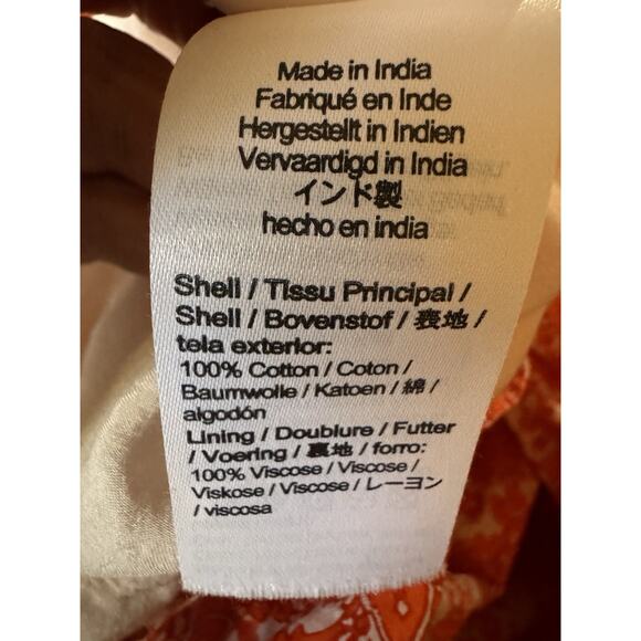 J. Crew Ruffle Collar Mini Dress Sz Large Poplin Floral Bouquet Pockets - Picture 9 of 10